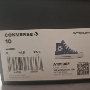 Converse Platform High-Top Sneakers Green Sz 10